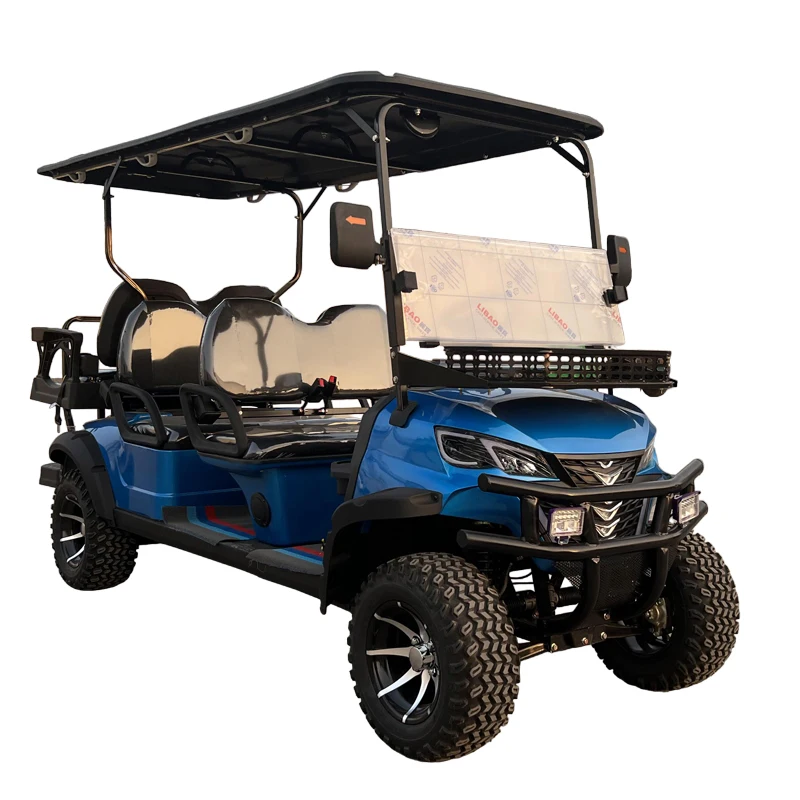 Low Price Street Legal 48/60/72V Electric Motorized Buggy OEM ODM Supplier 2 4 6 Seater Off Road Electric Golf Cart