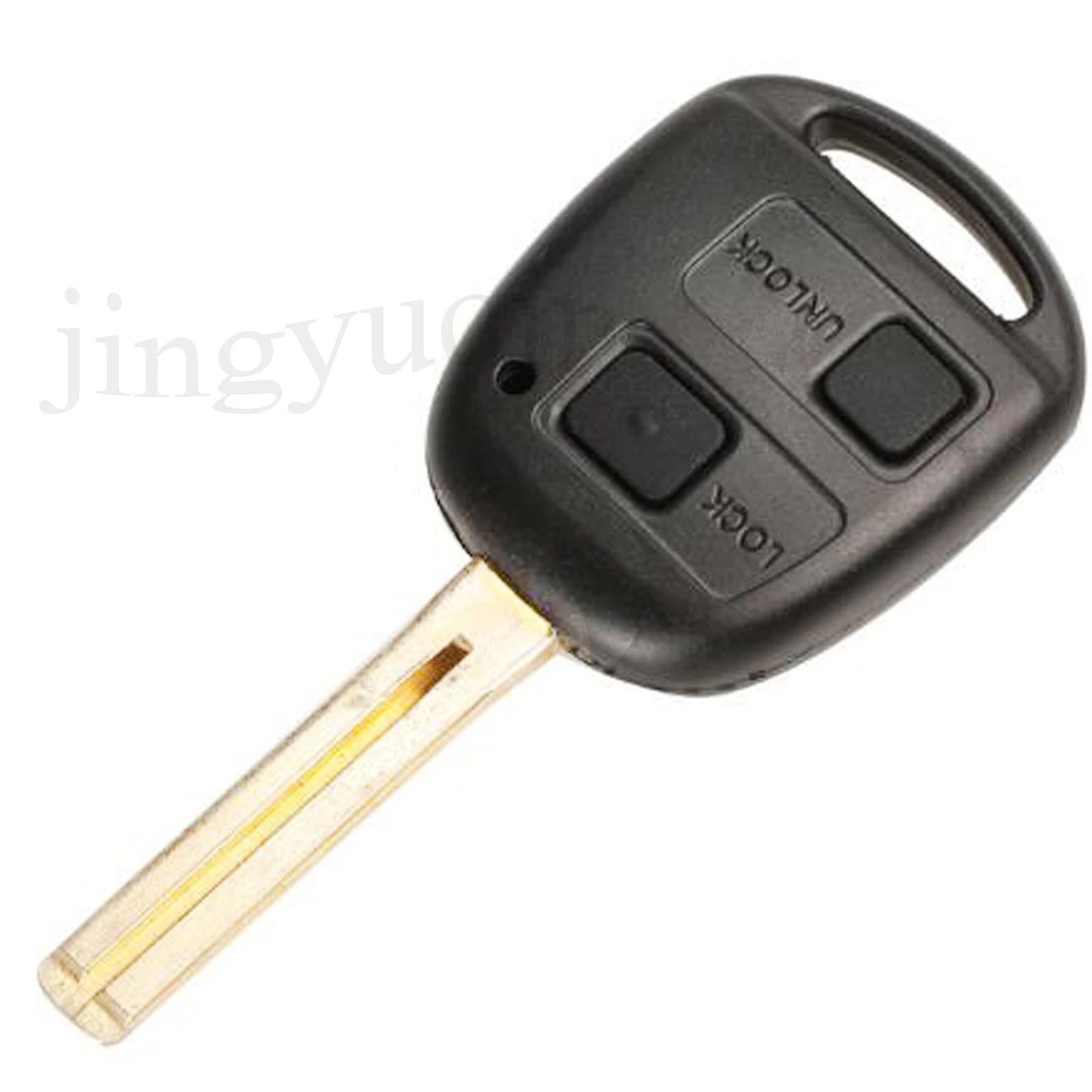 jingyuqin Remote Smart Car Key Shell For Lexus SC300 ES300 GS300 GS430 GX470 2/3Buttons Cover With TOY48 Regular/Lengthen Blade