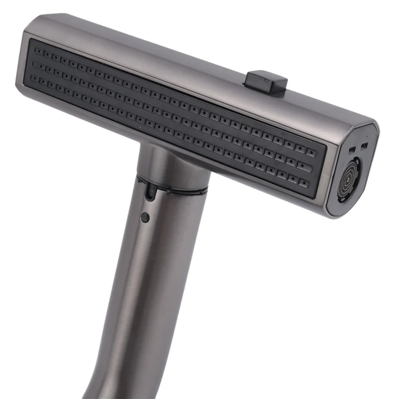 Intelligent Digital Display Cold Hot Mixer Taps Rotatable Sink Lifting Basin Faucet-D-BAAX