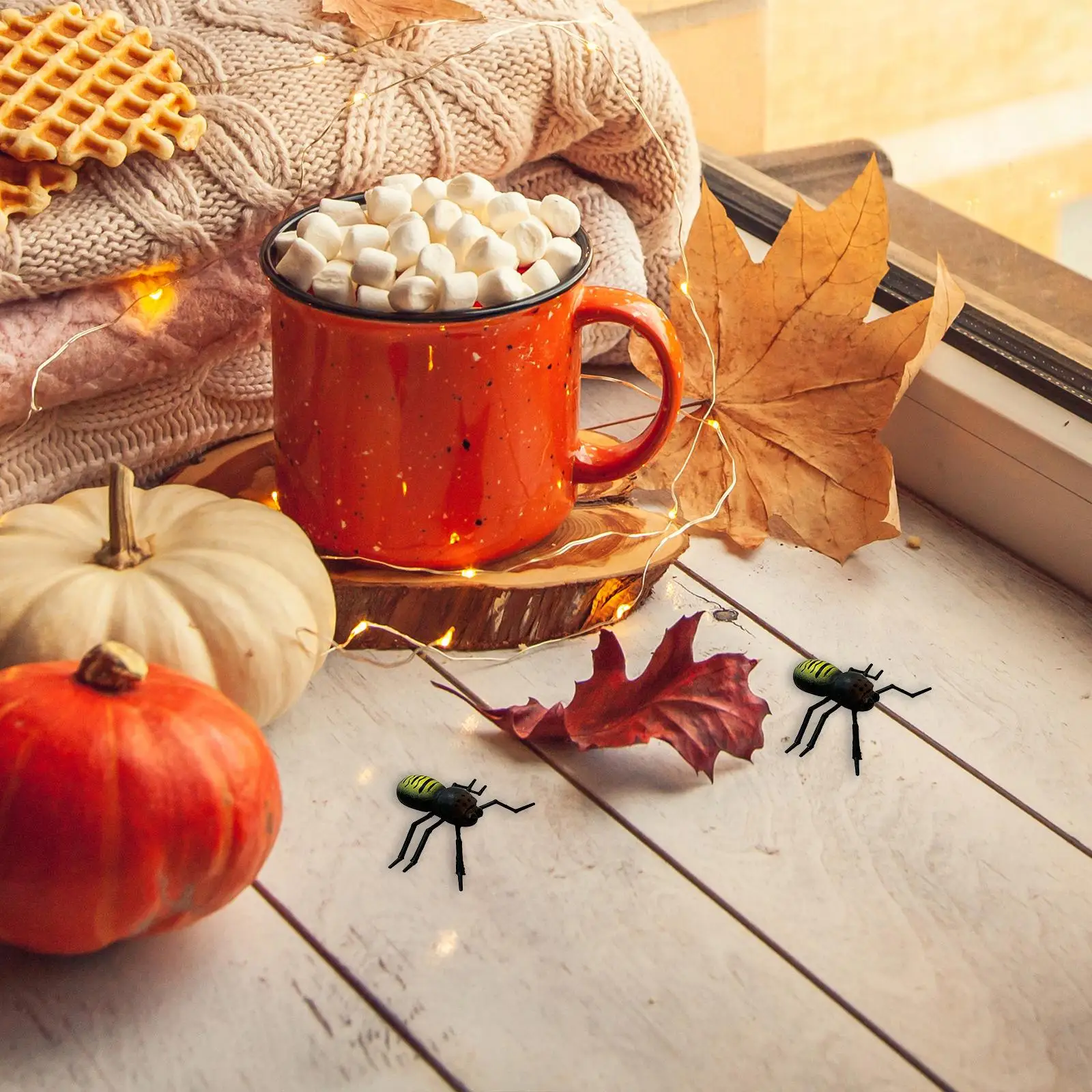 

2Pcs Fridge Sticker Realistic Decoration 3D for Indoor Outdoor Whiteboard Kitchen