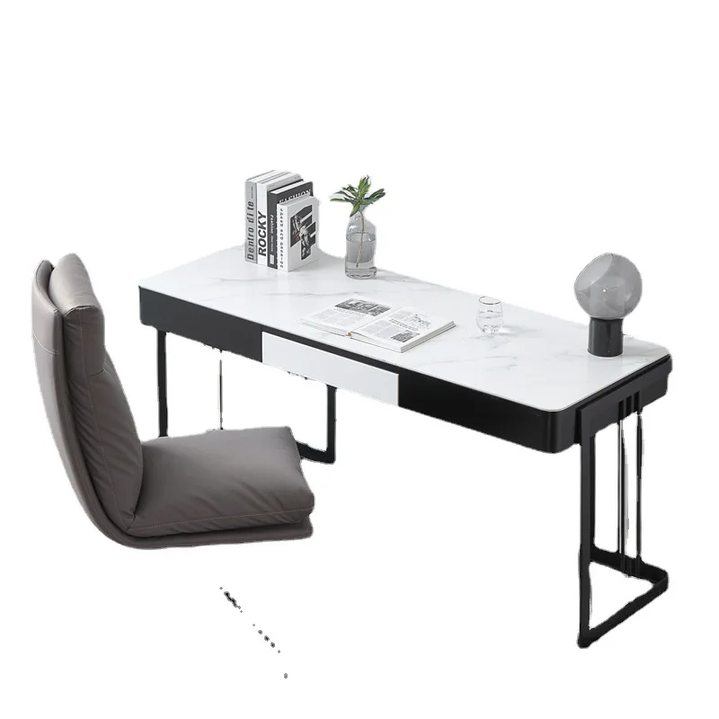 Minimalist Italian slate office desk design with a sense of office desk home Nordic