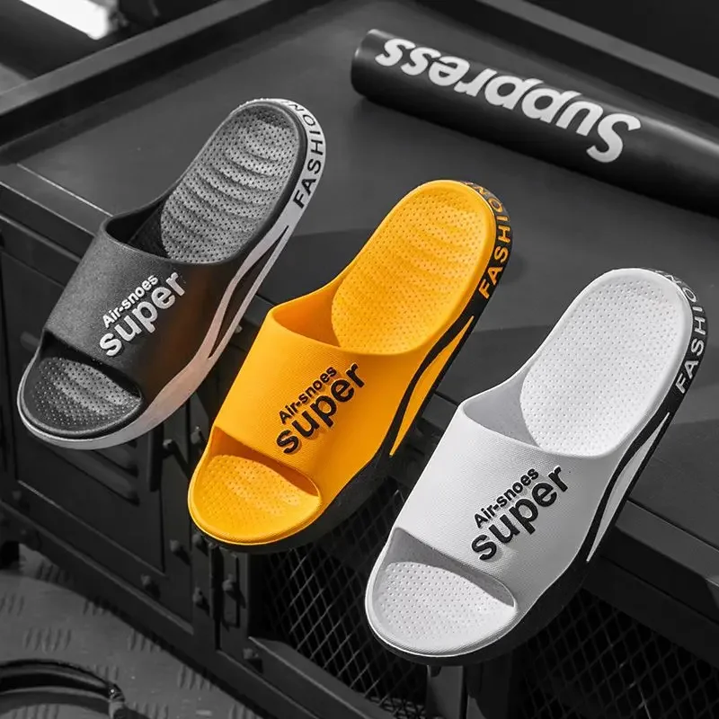 Bathroom Slippers for Men- Soft and Comfortable House Slippers with Deodorizing Functionality