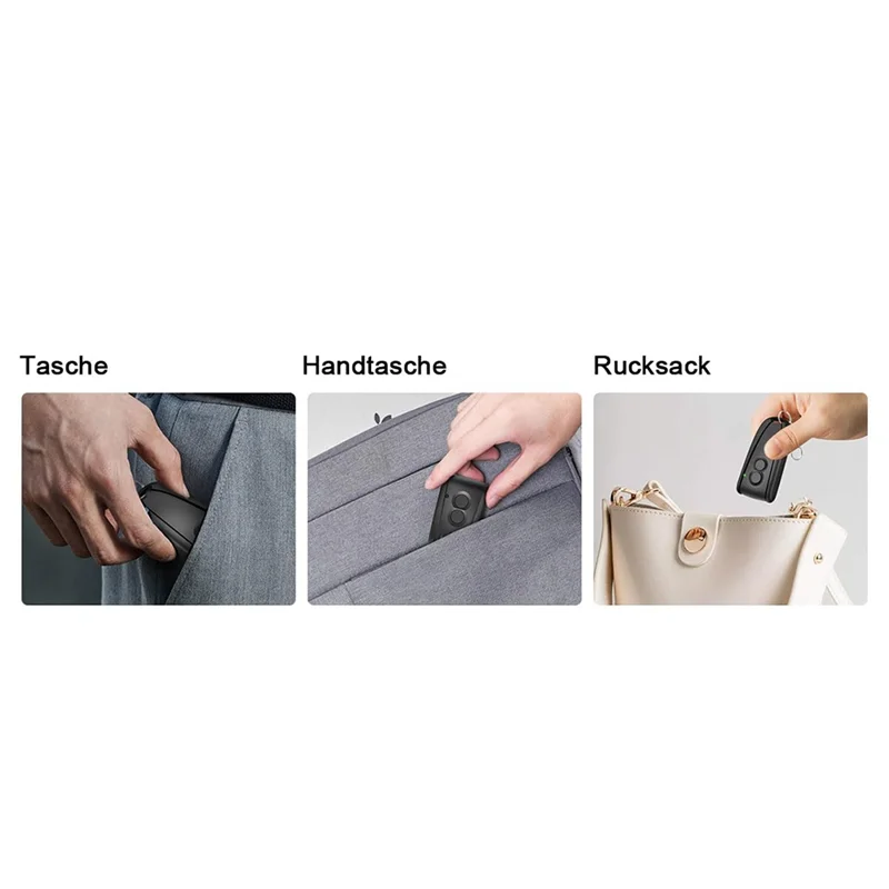 2 Buah Remote Control 433.92Mhz untuk Pembuka Pintu Garasi, Pemancar Genggam 2 Saluran untuk Hormann Ecostar RSC2, RSE2