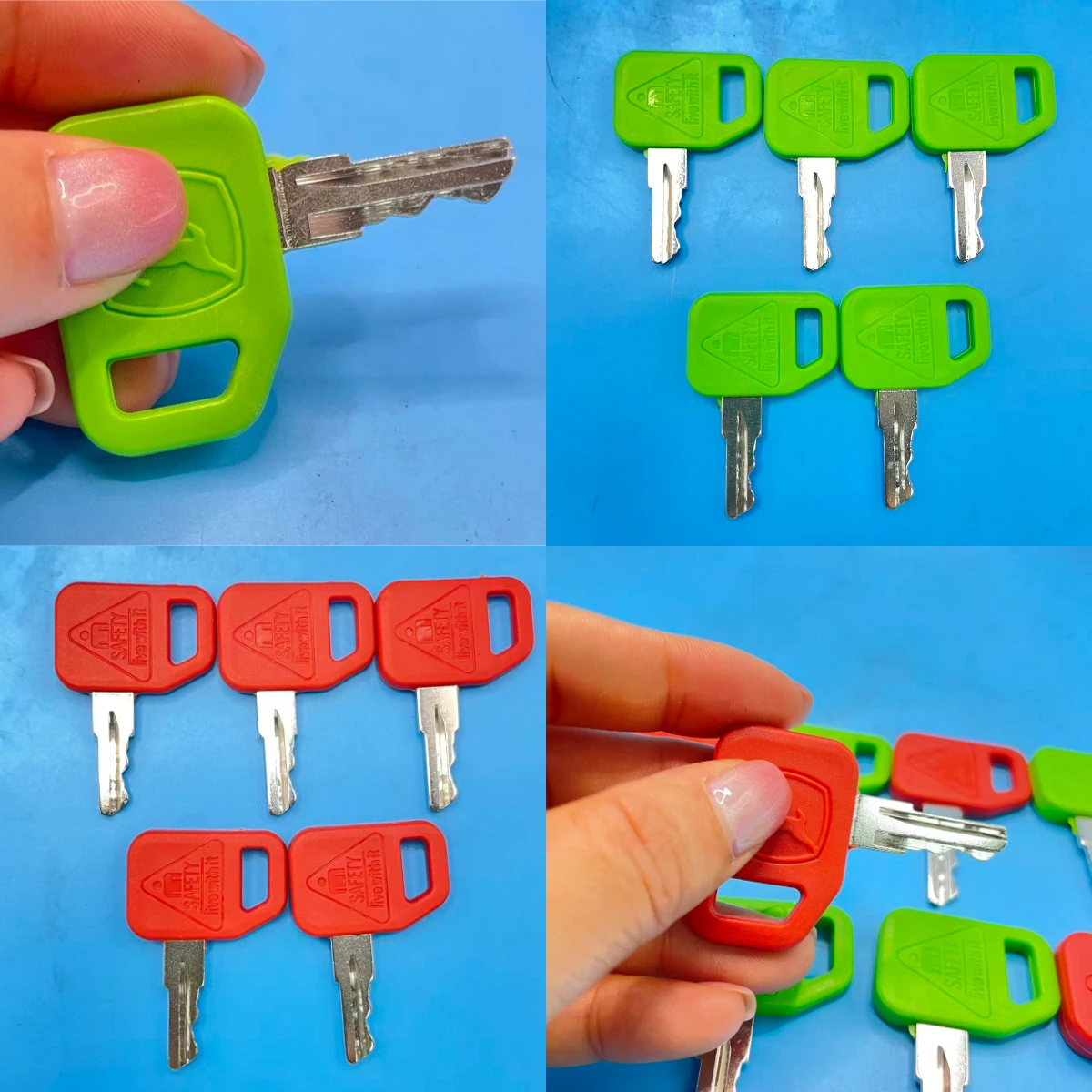 1/2/5 PCS JDR Key For AR51481 Excavator Fit All Graders Dozers Skid Steer