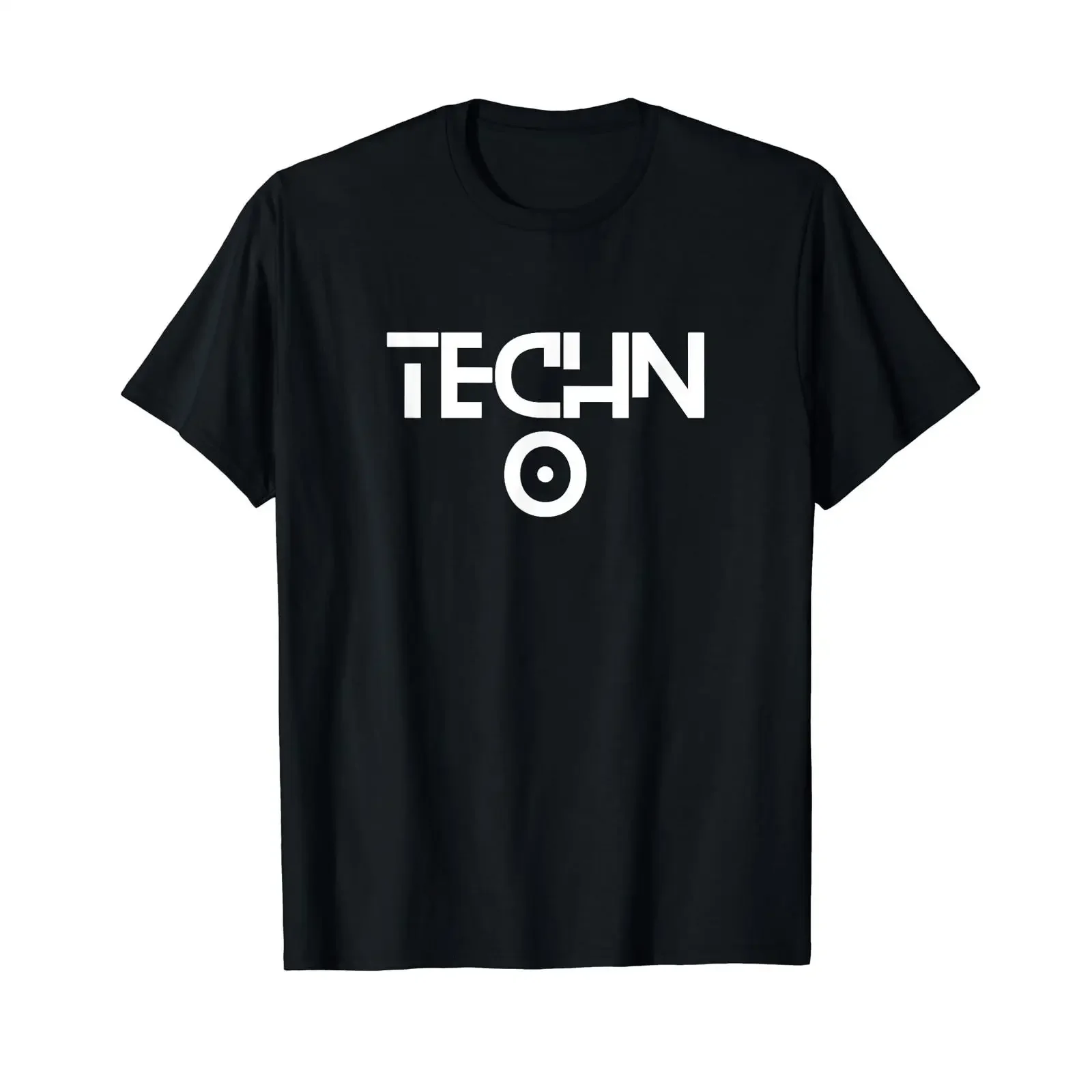 Techno Music Festival EDM Electronic Dance Merch T Shirt black vintage Washed Breathable homme Casual Versatile