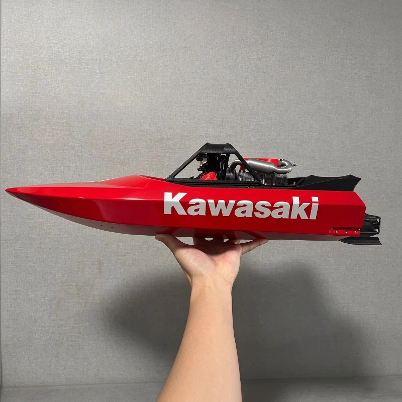 Custom Paint M-jet-35 RC Jet Boat 3D Printed ABS Hull PNP Spray Pump RC Boat for Bait & Net Fishing Red Dark Red Blue Dark Gray