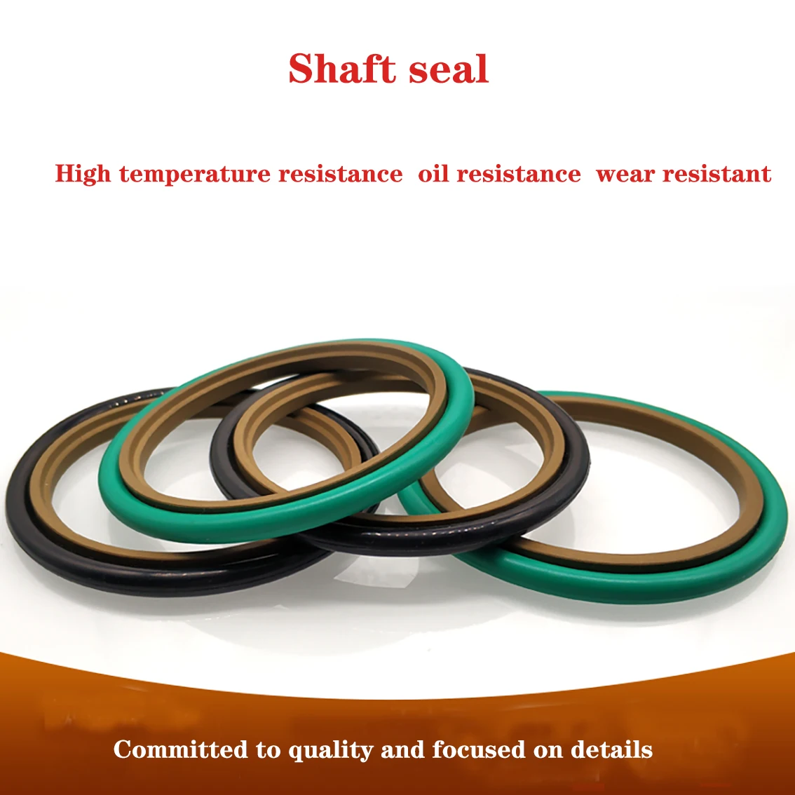 1Pcs Shaft Stuff Seal STd Stuff Seal Inner Diameter 20/22/25/28/30/32/35/36/38/40/42/45/50/55/56/60/63/65/70/75-190 Piston Seal