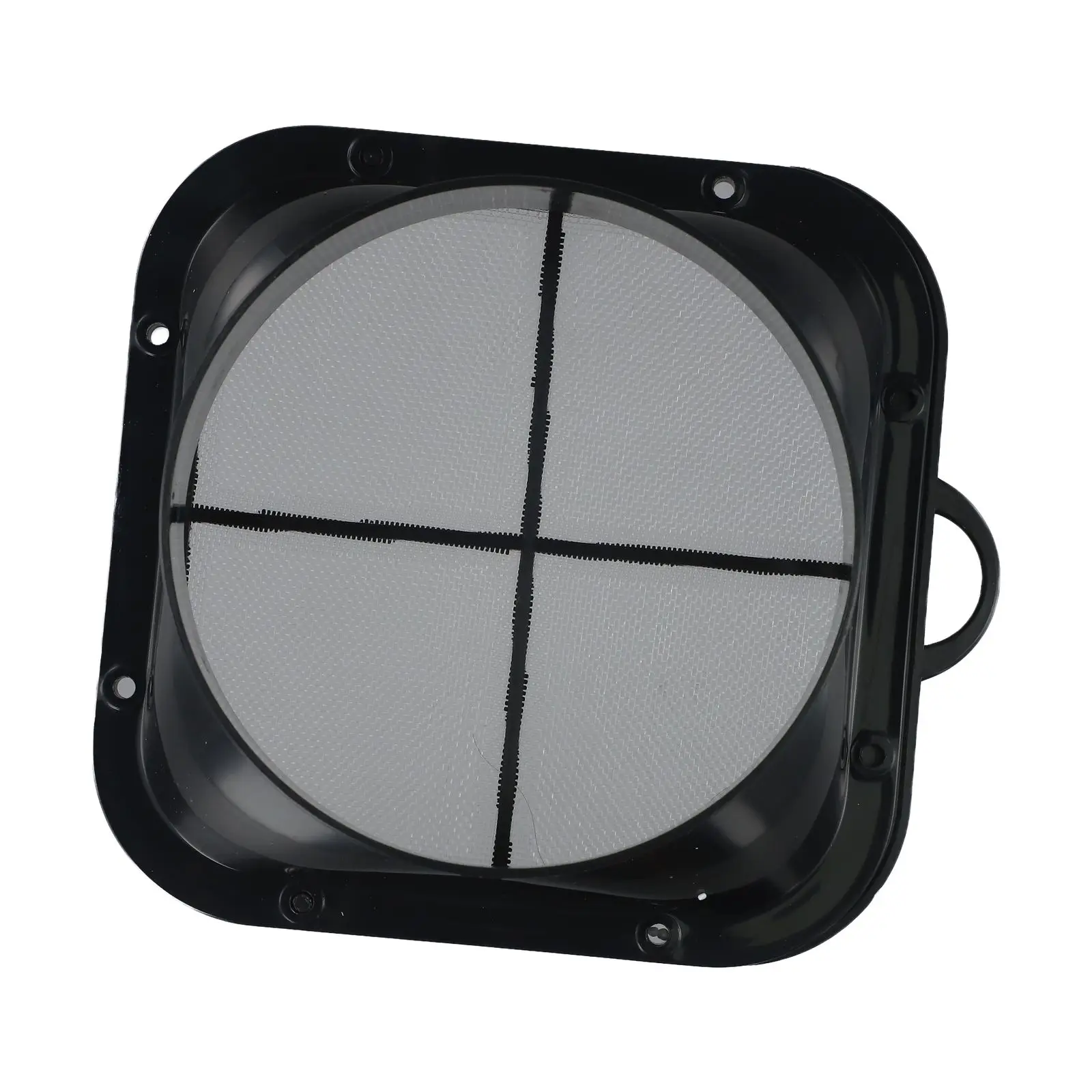 Hose Connector ABS Flange Duct Fan For Home Ventilation Enhanced Indoor Air Quality Long-lasting ABS Optimal Size