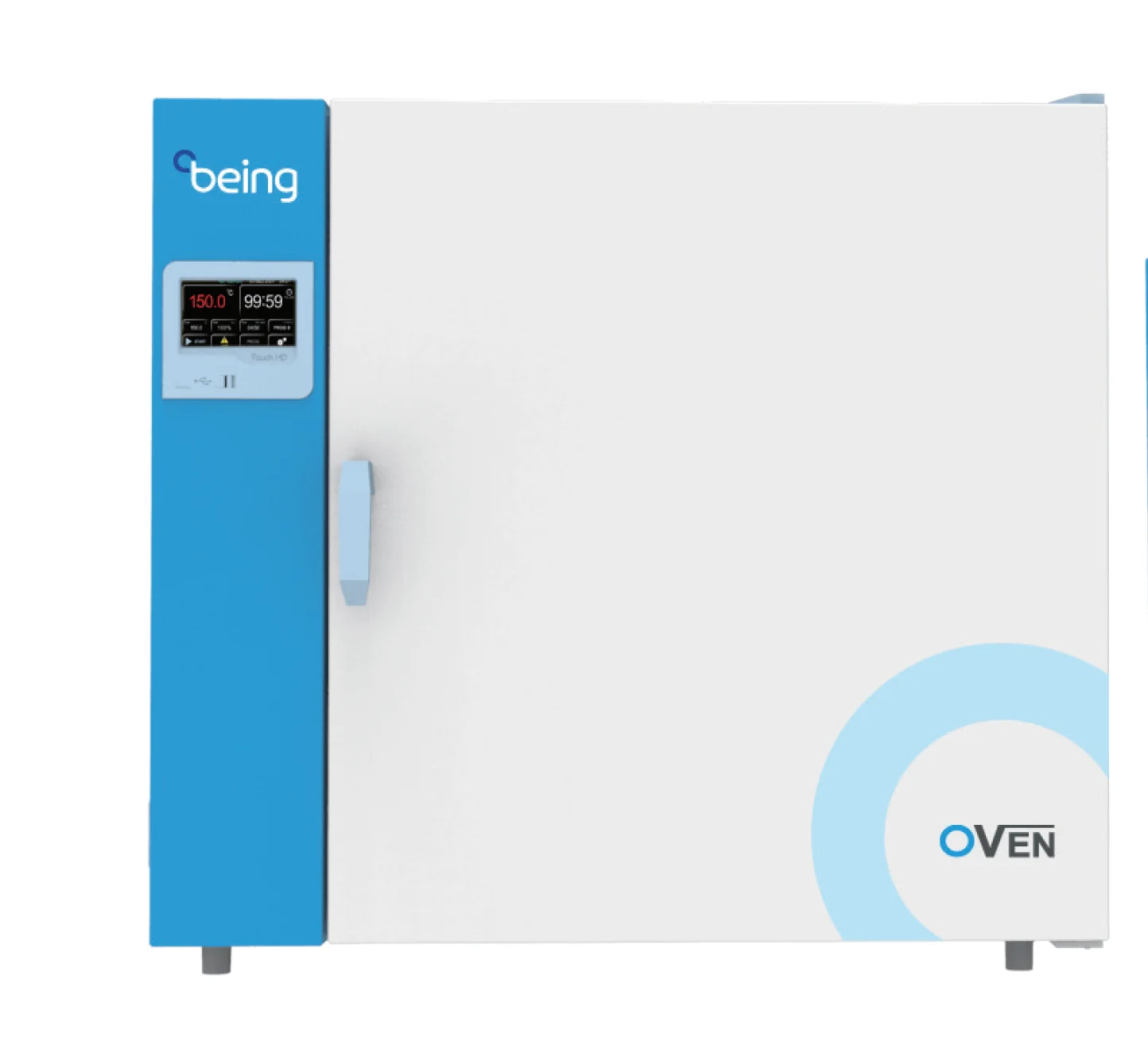 

Highly Efficient Safe Forced Air Oven with LCD Screen New Condition Laboratory Drying Equipment Hot Air Circulation Industries