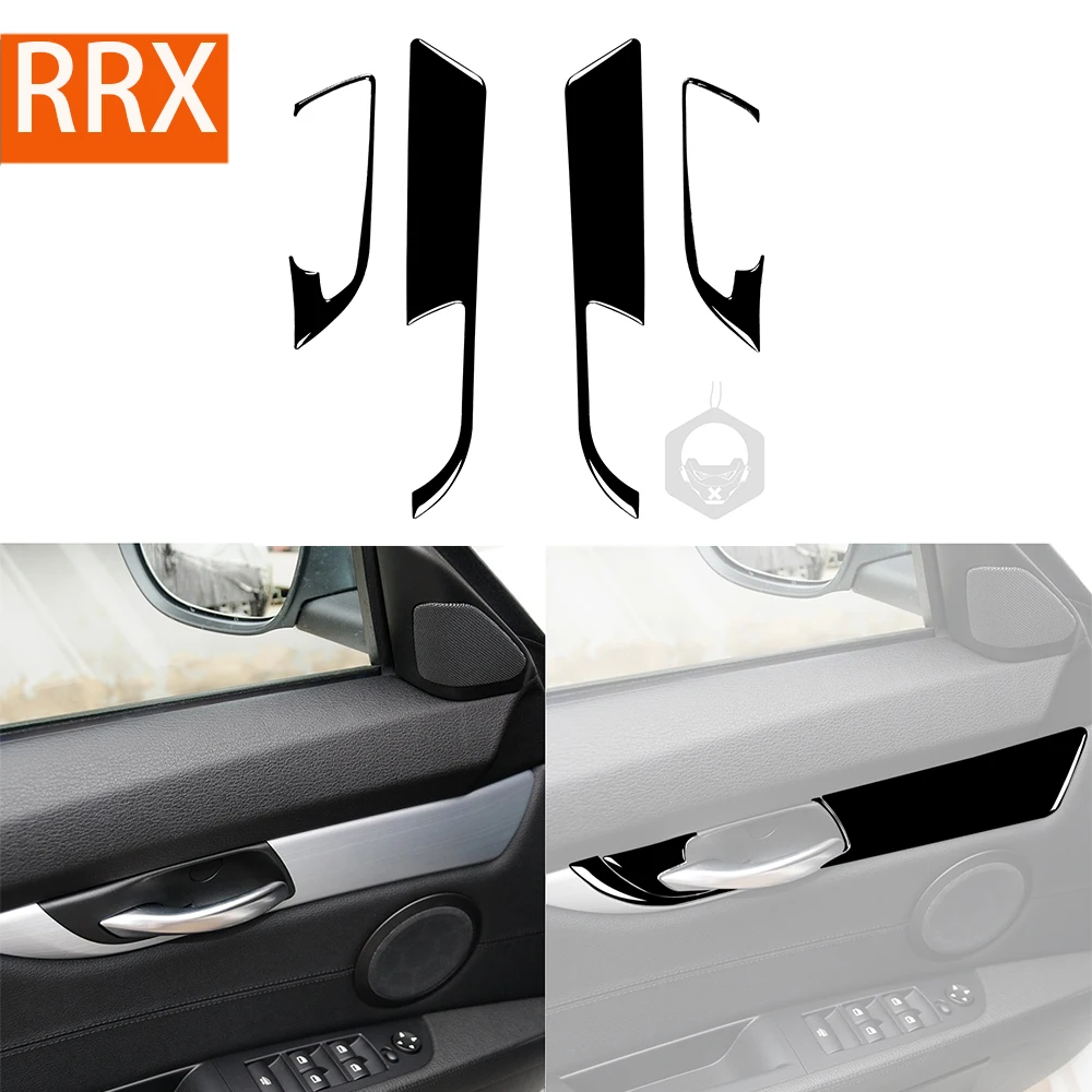 

For BMW Z4 E89 2009 2010 2011 2012 2013 2014 2015 2016 Doors Handle Panel Set Piano Black Stickers Car Interior Accessories