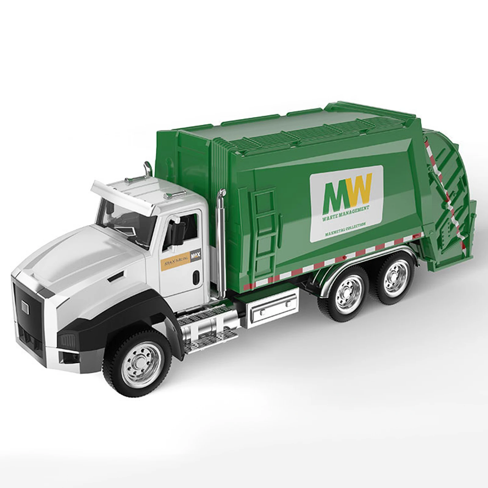 

Garbage Truck model Toys for Kids 1:50 Scale Model Car Diecast Pull Back Toy Cars Xmas Gift for children high quality