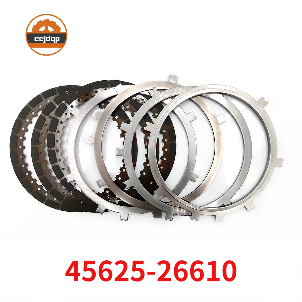 

A6GF1 A6GF2 Auto Transmission Clutch Plates With Steel Disk Set-Under Drive Brake 45625-26610 For Hyundai Kia Car Accessories