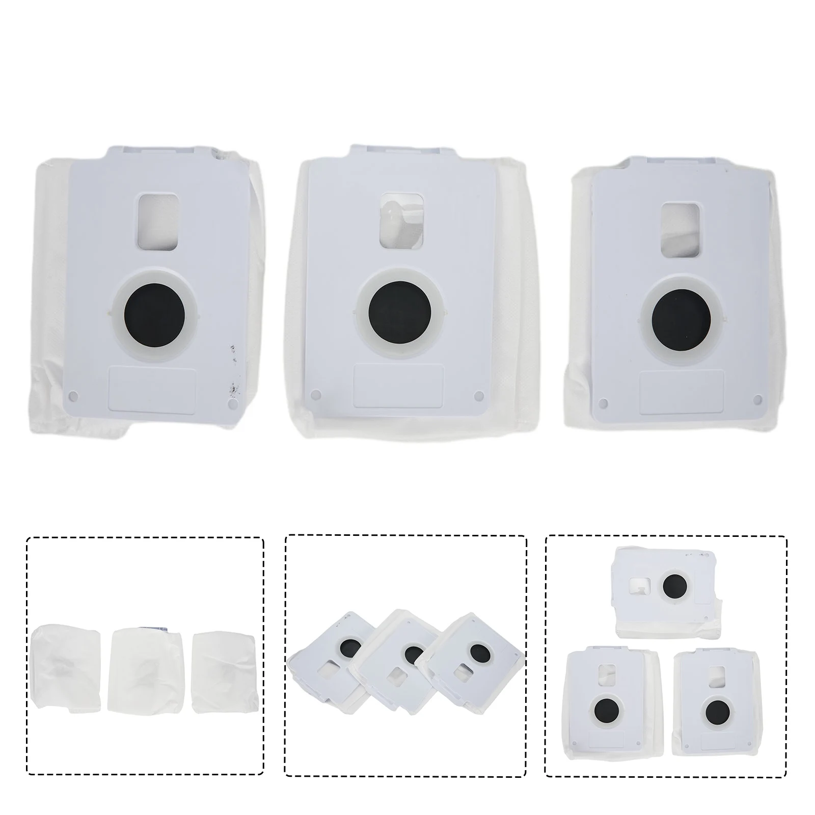 3/5 PCS Tower Dust Bag Fit For VACUUM PART #AJL75313902 CORDZERO A9T Robot Vacuum Cleaner Accessories Home Appliance Parts