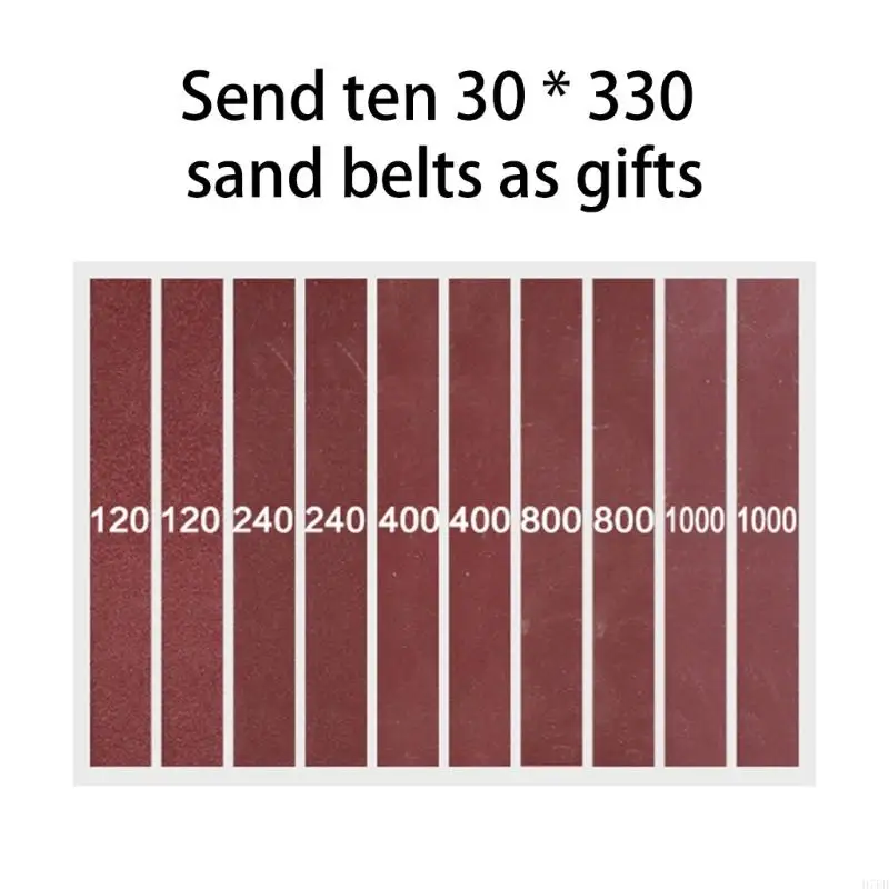 H7ed Mini Belt Sander Sander Sanders Sanders Small Benches Belt Sander Machine 7 Gear