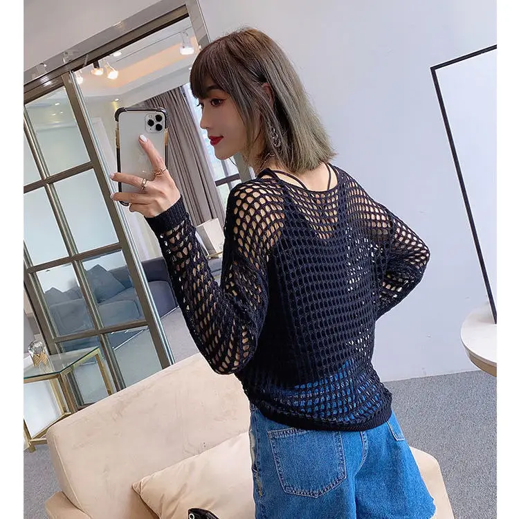 Cheap wholesale 2021 spring summer autumn new fashion casual warm nice women Sweater woman female OL pullover Ay123