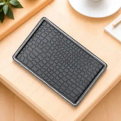 

Car Non Slip Pad Dashboard PVC Rhinestone Interior Adornment Phone Mat Non-Slip Mounting Pad Anti-Skid Grip Mat Accessories