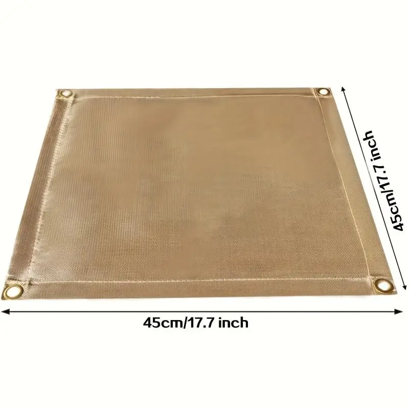 Outdoor Camping Vuurvaste Doek Picknick Barbecue Isolatiemat Vlamvertragende Hoge Temperatuur Branddeken Glasvezel Mat