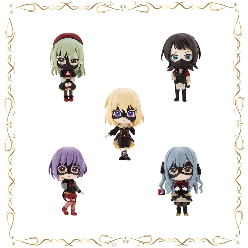 

Umiri Yahata Wakaba Mutsumi Role Standing Posture Modeling Gashapon Anime Figures Collection Ornament Model Toys