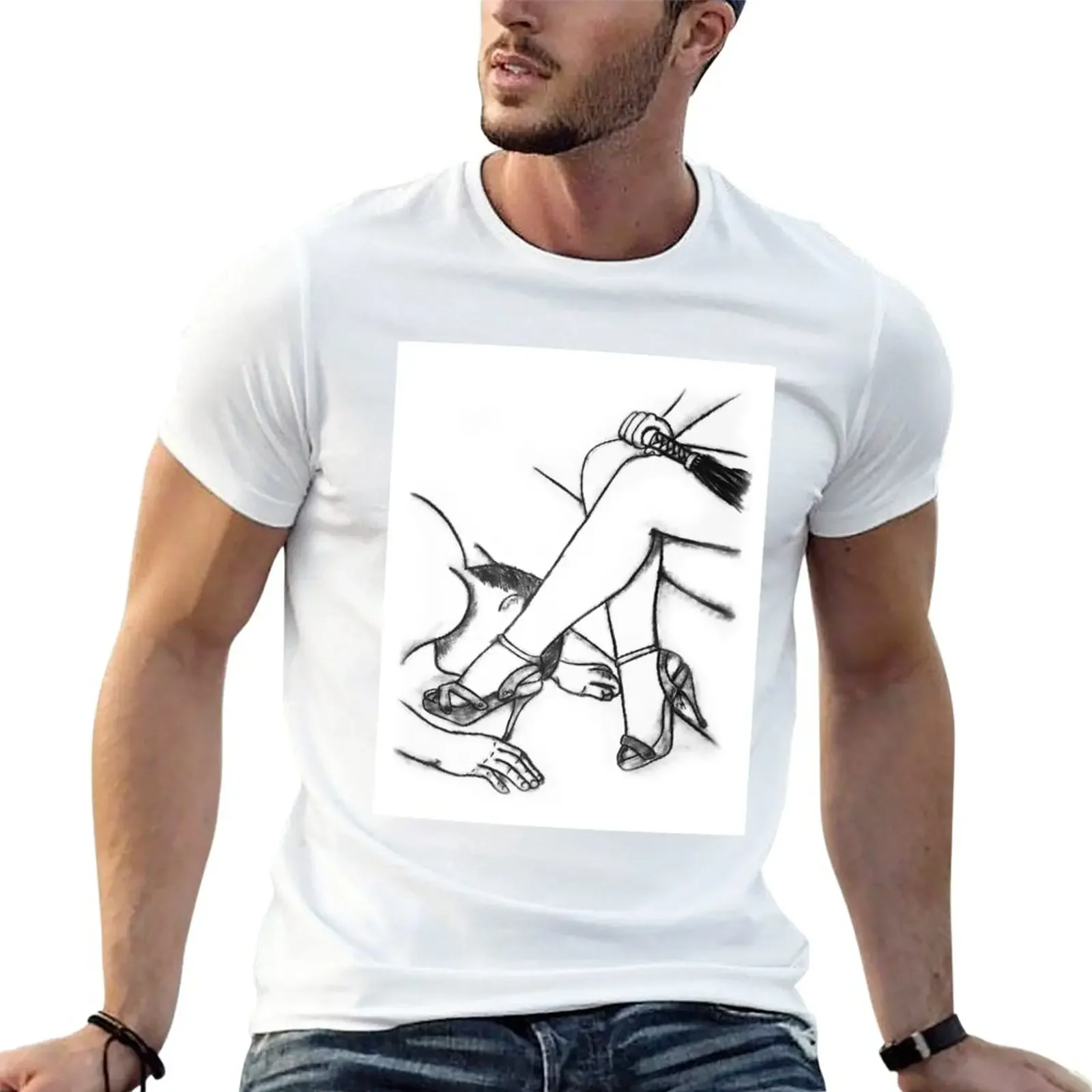 

Worship My Feet T-Shirt anime boys animal print shirt Blouse t shirts men