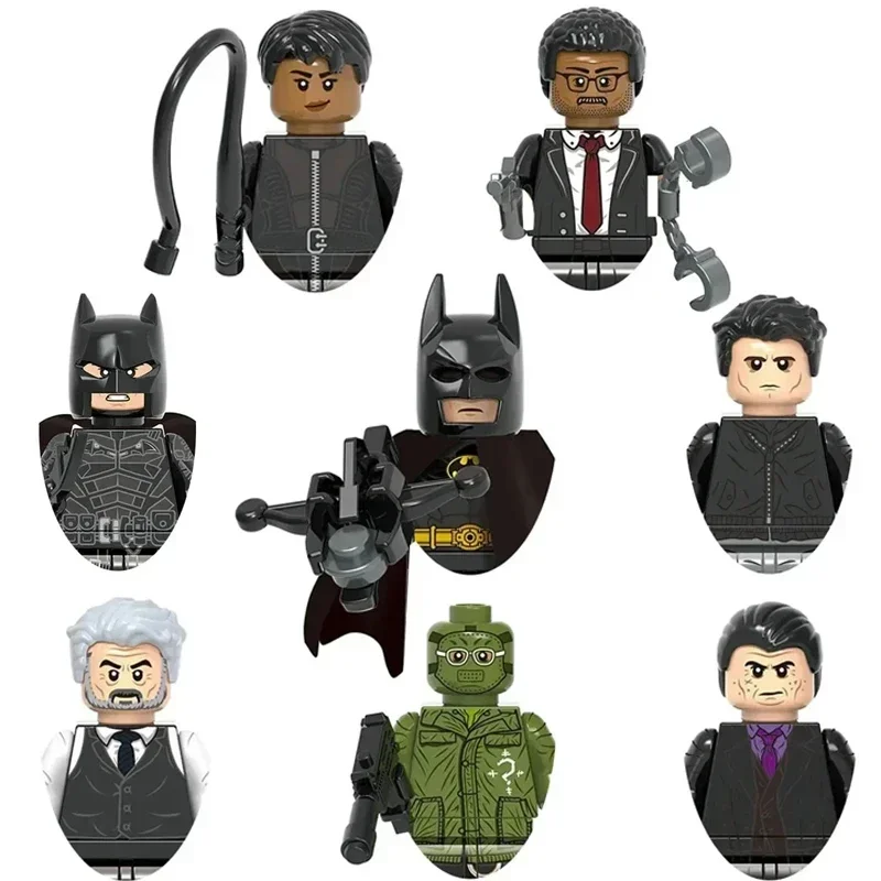 

X0334 XH1879 XH1880 XH1881 XH1884 XH1885 Super Hero Riddler Catwoman Bricks Cartoon Character building block Birthday Present