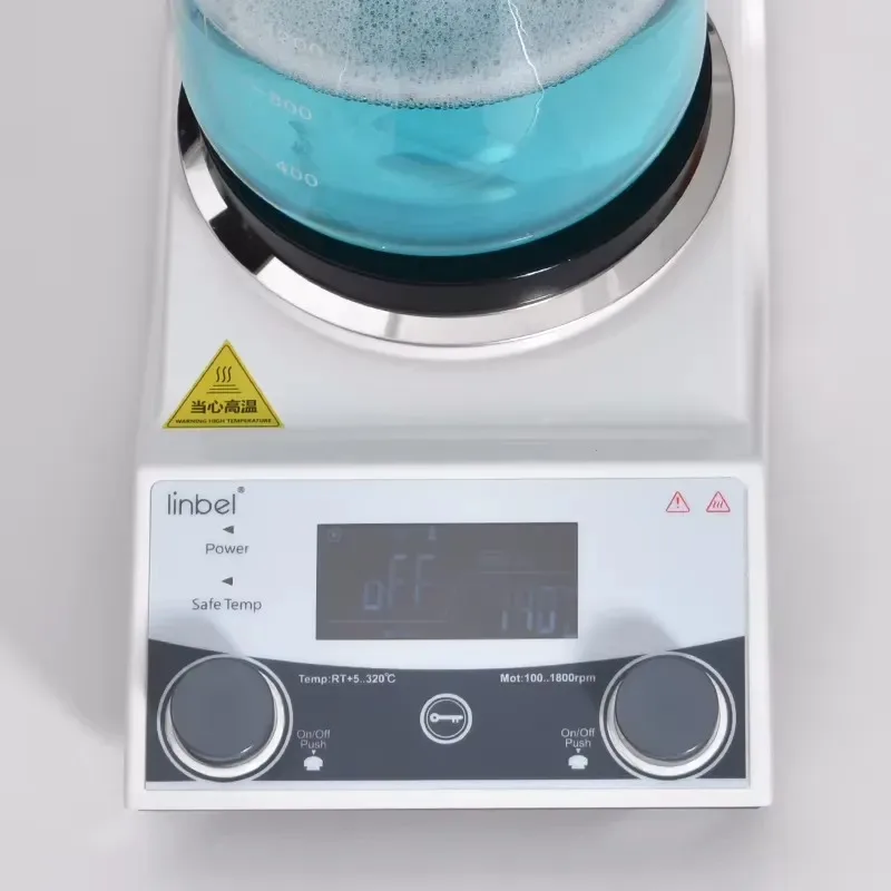 Digital Magnetic Stirrer with Heating Plate Thermostatic Control