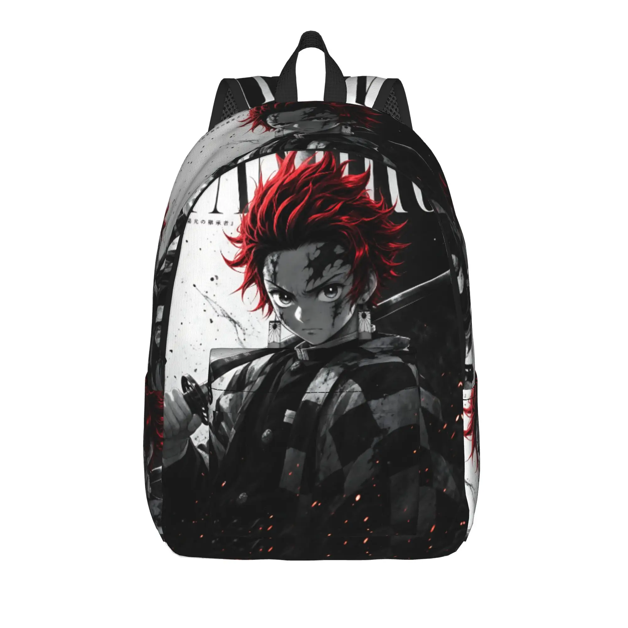 Fashion Halloween Demon Slayer Backpack  Mochilas Harajuku Design Office Work Retro Washable Rucksack