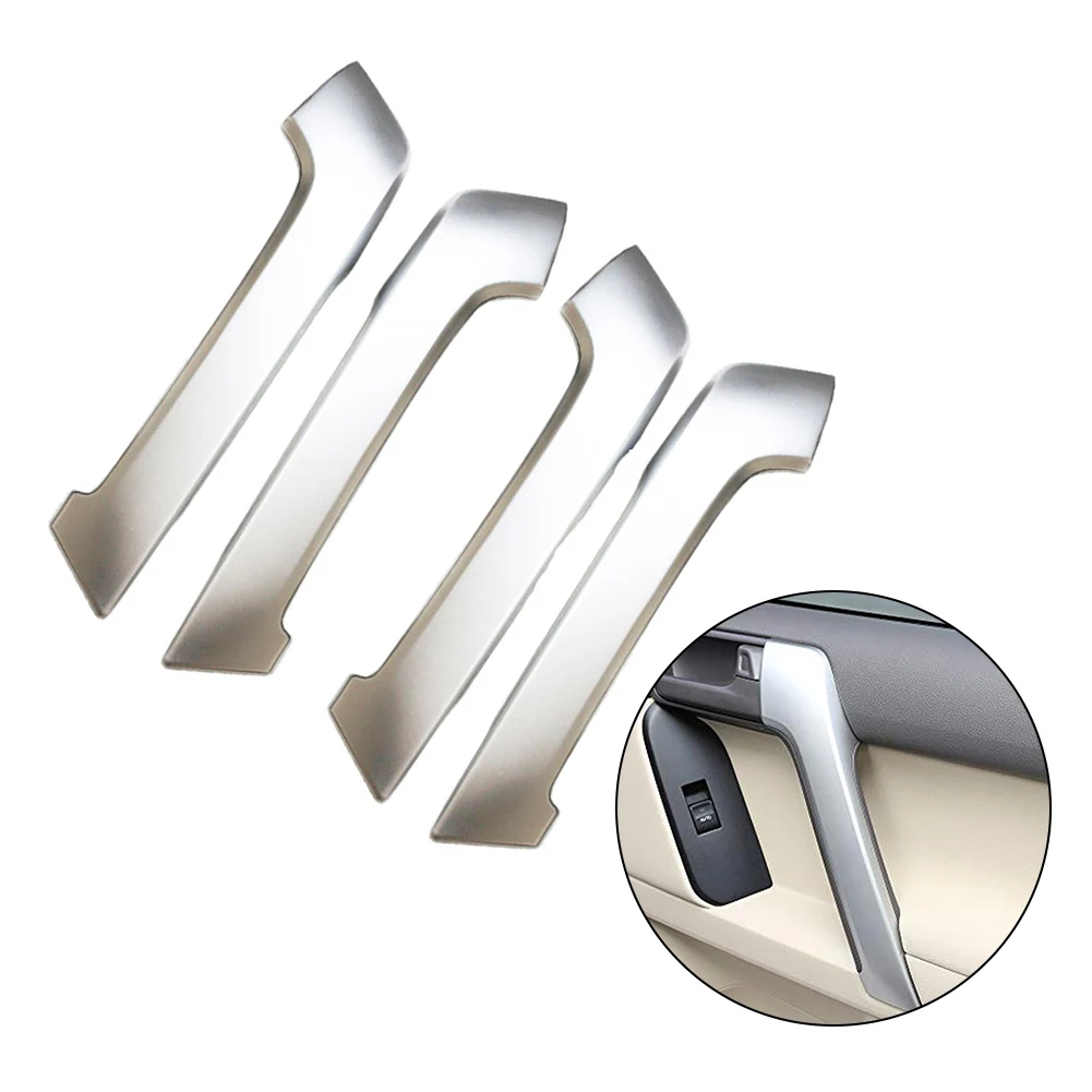 Scratch Concealment Interior Door Handle Trim Car Modification Excellent Protection Against Fading For Toyota for Land Cruiser