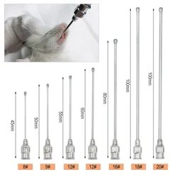 1Pcs Pet Birds Feeding Syringe Parrots Pigeons Rodents Mice Feeding Syringe Gavage Straight Gastric Applicator Syringe