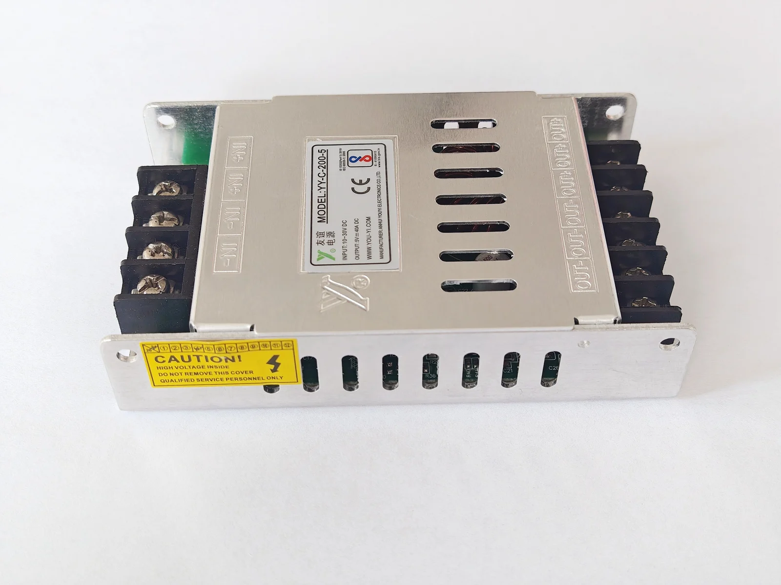 5V40A 200W Slim Taxi Top LED Scrolling Message Signboard Power Supply Input DC10~30V