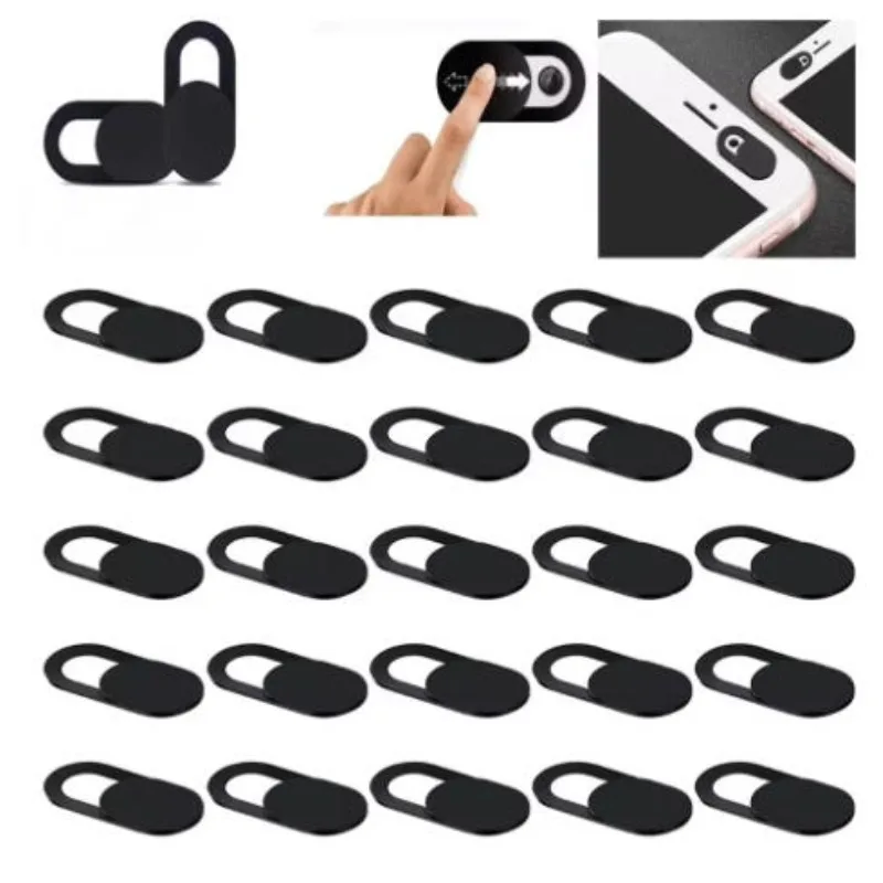 1/3/5/10/20 unidades de capa para webcam, capa universal para câmera de telefone, notebook e computador, capa deslizante para webcam, adesivo para Macbook