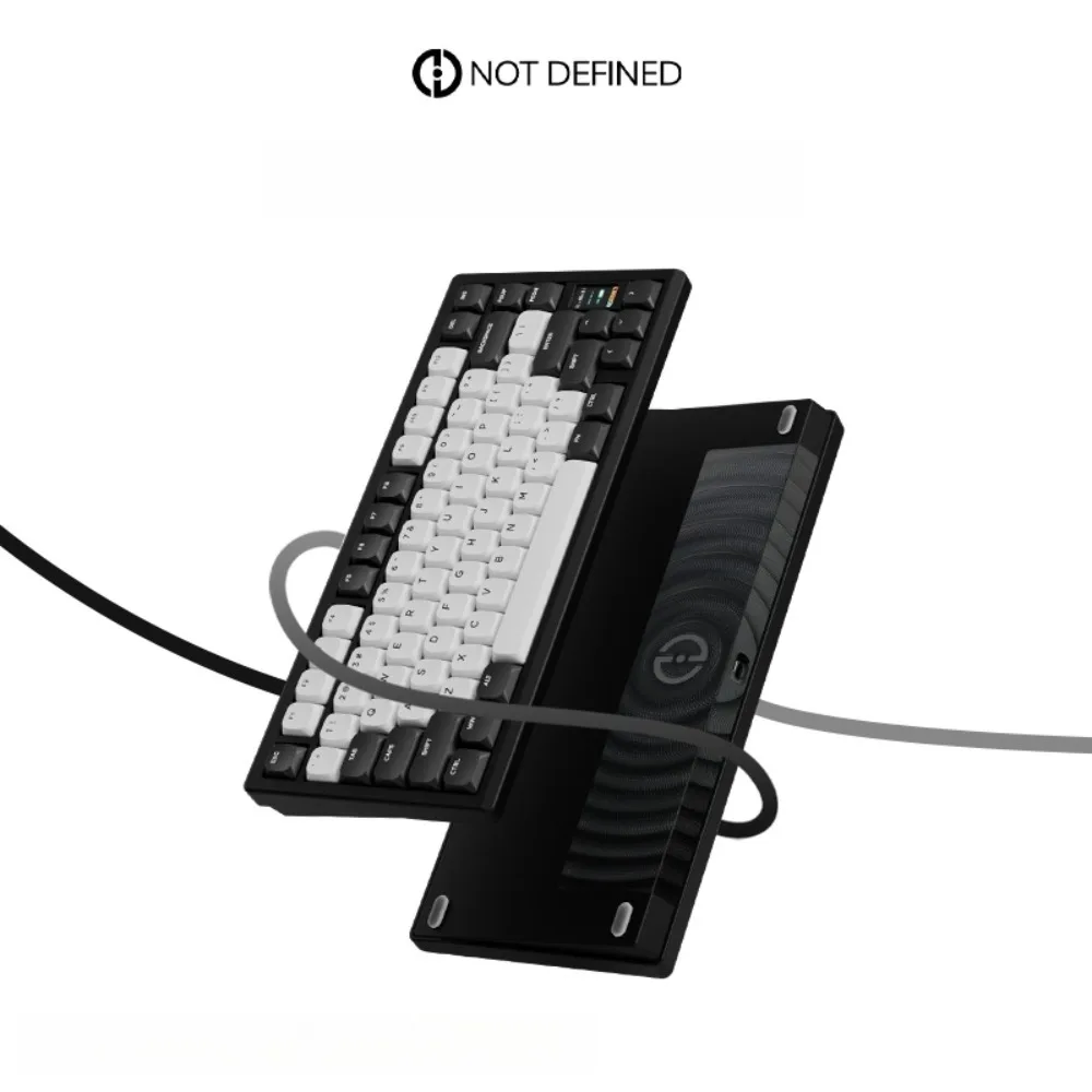 

Not Defined ND75LP Mechanical Keyboard Customized Aluminum Alloy Tri mode Hot Swap Gaming Accessories RGB Gasket Structure Gifts