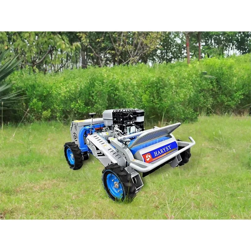 

Haryst 4wd Cut Width 550mm Engine Remote Control Lawn Mower
