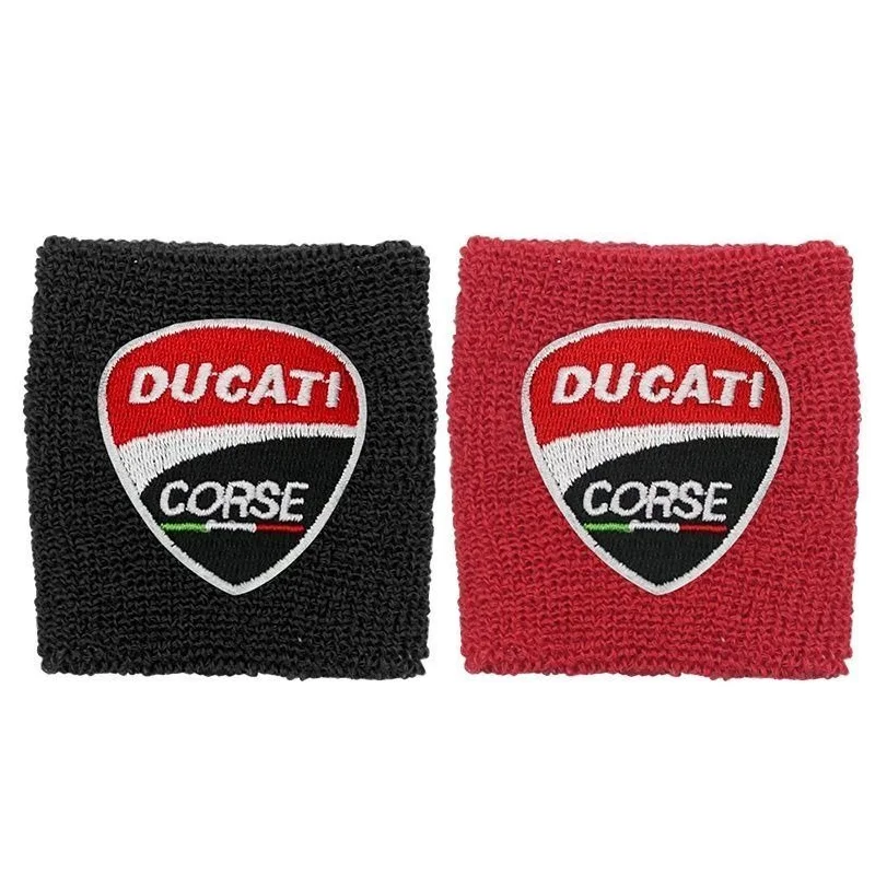 3D Logo Motorcycle Front Fluid Brake Reservoir Sock For Ducati Scrambler Multistrada 950 1100 1260 Sport Monster Car Accessories view 4