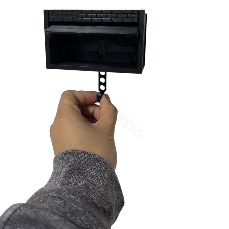 Car Garage Key Holder With Opening Door Wall Hanging Key Holder 3D Printed Key Organizer Self-adhesive(Car Models Not Included)