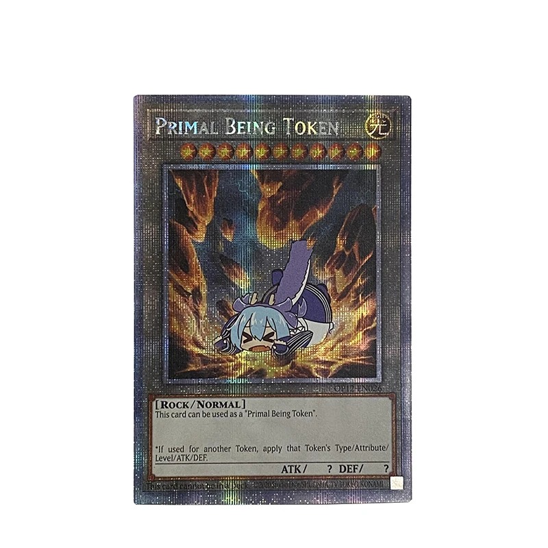 Yu-Gi-Oh! Verzameling Diy Proxy-Kaarten Asbloesem Vreugdevol Lente Oneindige Vergankelijkheid Nibiru De Primaire Is Symbolisch Niet-Origineel