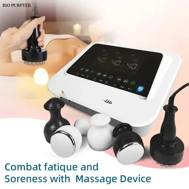

2025 Genqi BES Massage Device Spa Facial Machine Full Body Bio Electric Massage Balance Meridian Gua Sha Massager