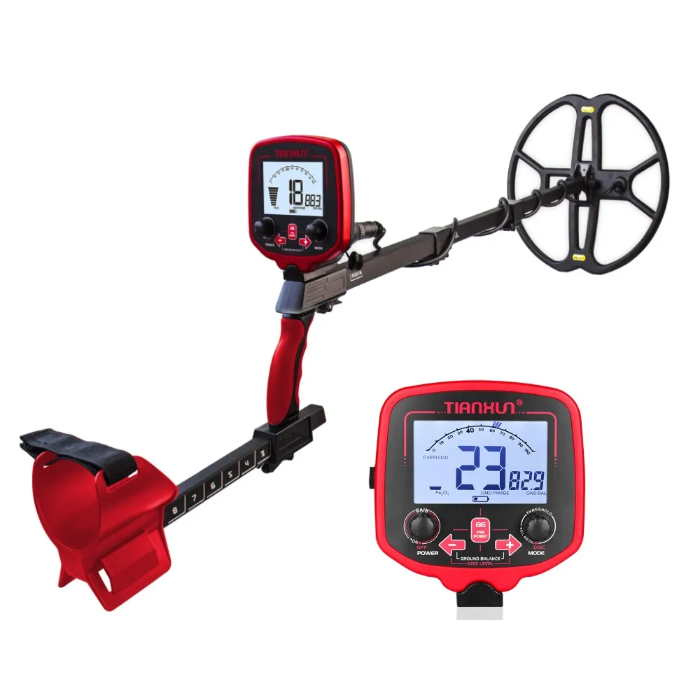 New Version Precious TX850ZL Gold Metal Detector Backlight LCD  Expedition Underground Outdoor High Precision Treasure Hunting