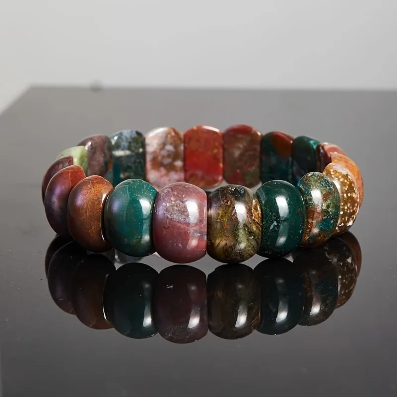 

Bohemian Jewelry Unisex Hand Row, Natural Stone Versatile Bracelet