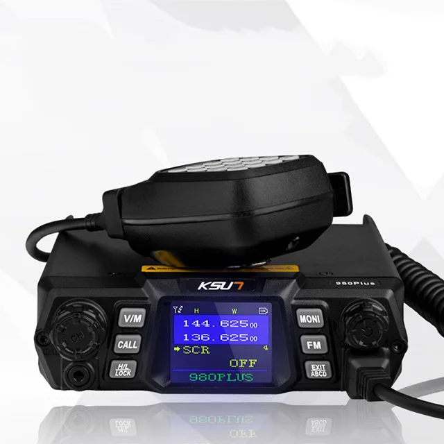 Dual Band Civilian 75W High Power HF Two Way Radio Outdoor Mobile Car Radio Transceiver