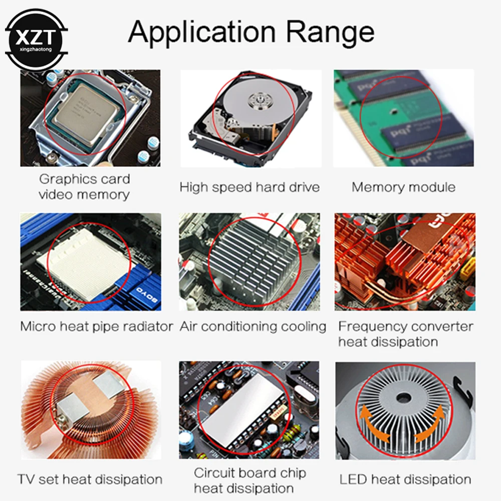 จาระบีความร้อนคอมพิวเตอร์ซีพียูแบบกระป๋องจาระบีความร้อนแบบ Hy510