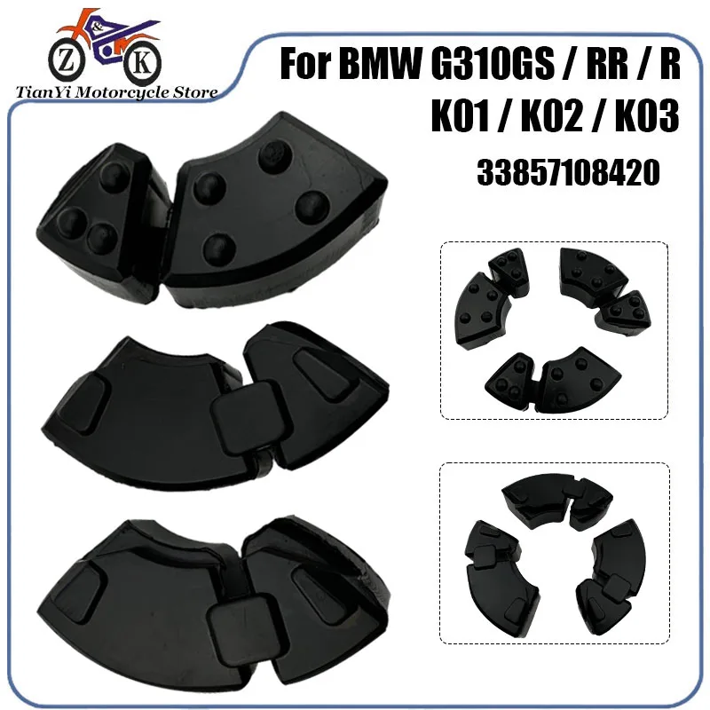 Motorcycle Rear Wheel Hub Buffer Rubber Set For BMW G310GS G310R G310RR K02 K03 K01 Rear Sprocket Damper Rubber Replacement