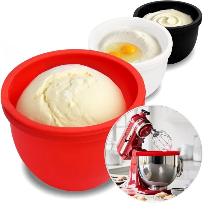 

Силиконовые чехлы для миксера KitchenAid, 5-литровый набор многоразовых крышек для хранения продуктов питания