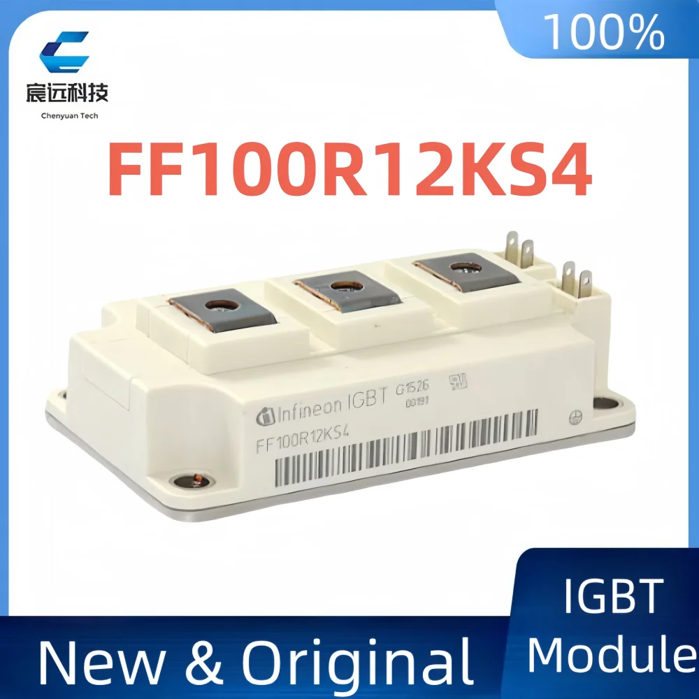 

FF100R12KS4 New Original IGBT Power Module 1200V 150A 780W Infineon IGBT Module FF100 R12KS4 FF100R12KS4HOSA1 FF100R12KS4