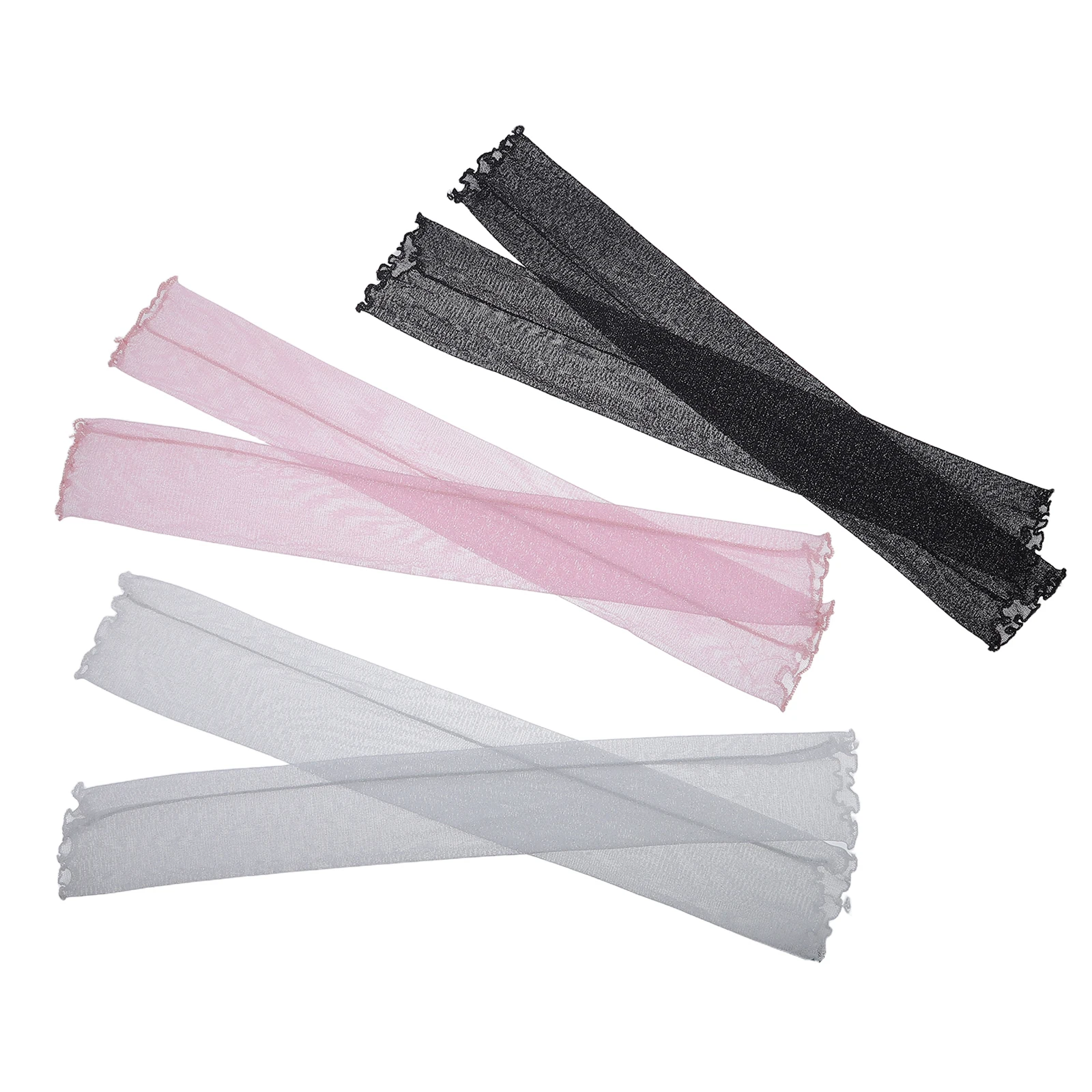 

3 пары кружевных рукавов-накладок для женщин: дышащие, без пальцев, охлаждающие, с защитой от УФ-излучения, для лета, активного отдыха, вечеринок и чаепитий