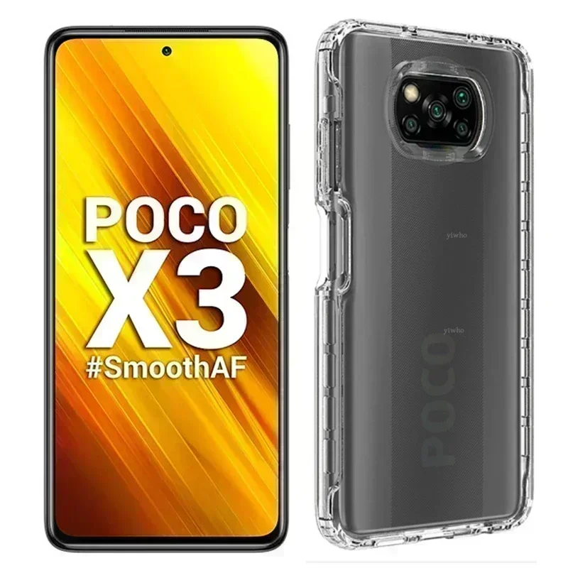 ธรรมดาสีTpuซิลิโคนสําหรับXiaomi Poco X3 Nfc F3 Pocophone X3 Pro Global Matte Soft TpuกลับX F 3 Proกรณี