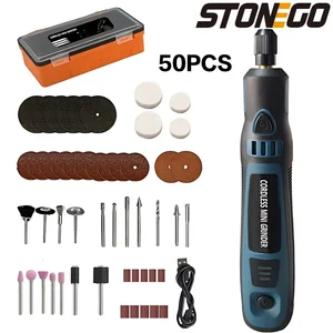 Portable Power Tools USB Cordless Electric Grinder Set 50PCS Compact Carving Tools for Jade Polishing DIY Projects