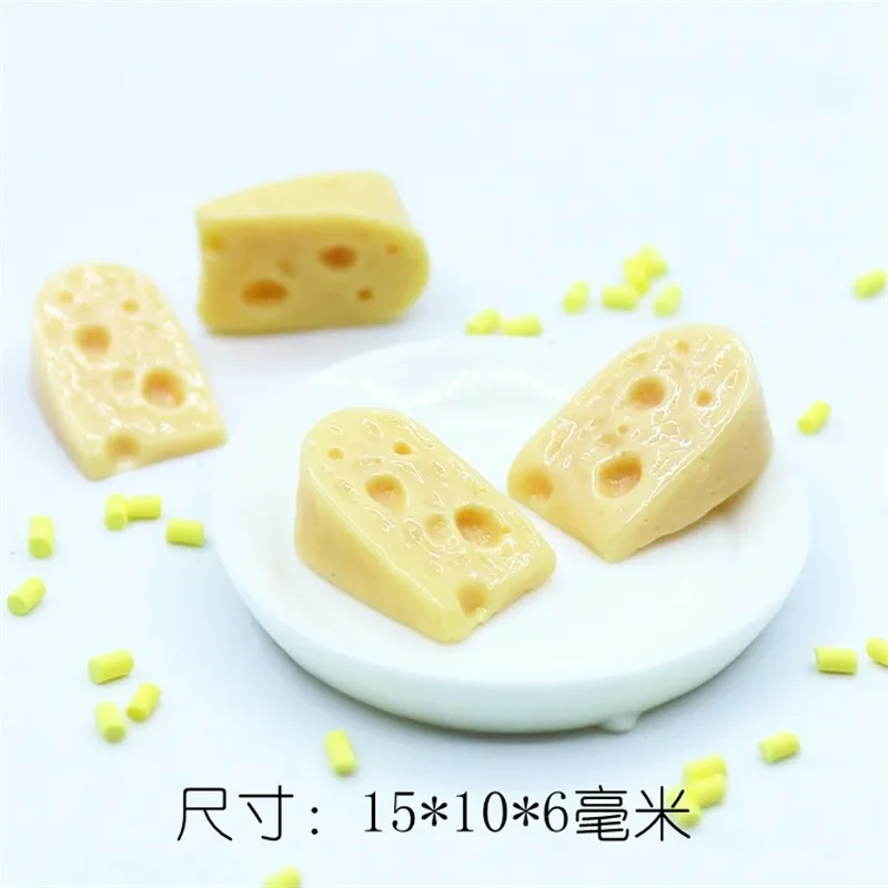 10 Stücke Mini Käse Maus Miniatur Puppenhaus Frühstück Pretend Play Küche Kleine Puppe Lebensmittel Spielzeug Zubehör – Detail 9