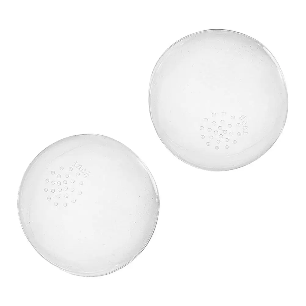 

2 шт. прозрачные силиконовые колпачки для BJD кукол, противоскользящие защитные накладки для головы, защита волос, защита головы