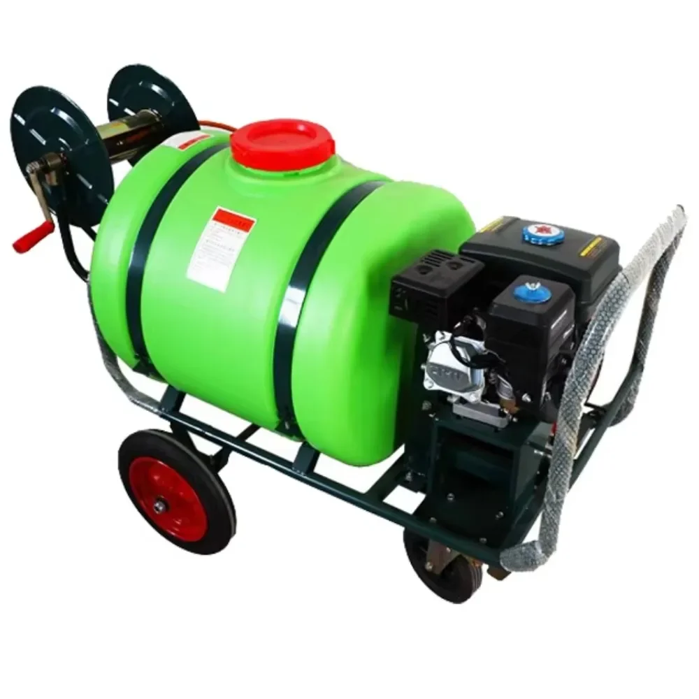

Agricultural sprayer 160L water tank 50m water pipe Agricultural trolley pump Pesticide electric sprayer