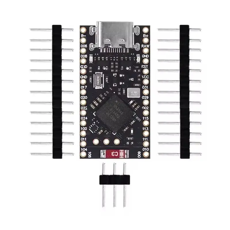 {NN72} 1 Set Nice!Nano V2.0 Compatible Pro Micro Development Module Bluetooth NRF52840 Board With Integrated Charging Management